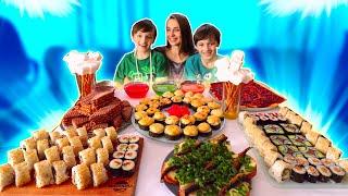 Праздничный стол по рецептам 10-ЛЕТНИХ братьев, идеальное меню для детей )