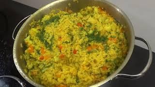 Kitchari and Spinach - Cooking with dasa Goswami / Кичри и Шпинат - Готовим с дасом Госвами