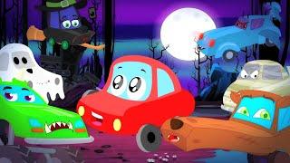 Привет это Хэллоуин | потешки | детские песни | мультики | Little Red Car Russia | анимация