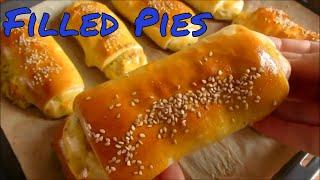 Easy pie recipes Chicken pie cheesy dinner rolls How to