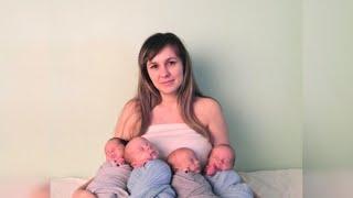 Жительница Волгограда родила сразу четверых детей