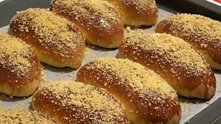 Сдобные булочки со штрейзелем/Butter buns with streyzel