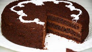 Шоколадный торт ✧ Рецепт постного торта без яиц и сливочного масла. Вкусный шоколадный постный торт