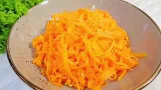 БЕЗ ТЕРКИ! Морковь по-корейски! Рецепт #68 Carrot in Korean, Zanahorias en coreano