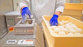 【無双】高級ミニ食パンの作り方に密着！ASMR 職人技 大阪 エイトブレッドプレミアム The Fluffy and Luxury "Shokupan" Bread Making in Japan!