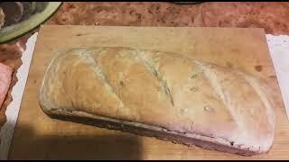 Хлеб из цельнозерновой и пшеничной муки с семечками/Bread.#хлеб#