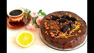Шоколадный торт «Мокко апельсин»