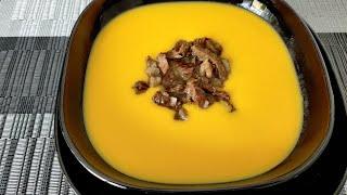 Тыквенный крем суп #овощные блюда #малокалорийные #похудеть просто