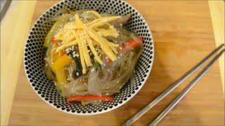 чапче корейская кухня ну или  как приготовить Фунчозу (рецепт)