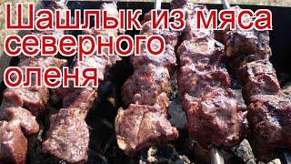 Как приготовить Окорок северного оленя пошаговый рецепт - Шашлык из мяса северного оленя за 30 минут