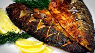Такую Рыбу хочется есть еще и еще! НЕЖНЕЙШАЯ СКУМБРИЯ в ДУХОВКЕ!  /Mackerel in the oven/