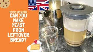 Can you make yeast from leftover bread? I will show you how easy it is to make yeast water!