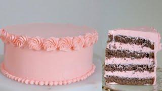 How to make delicious and beautiful cakes / butter cream cake