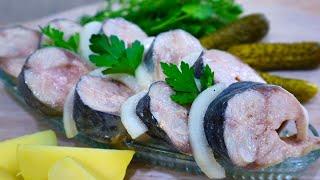 Скумбрия маринованная, пряного посола | Pickled mackerel, spicy salting