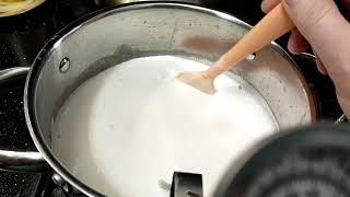 Как сделать творог и сметану из козьего молока на заквасках?//Рецепт сладкой сметаны и творога.