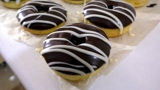 ПОНЧИКИ ЗА 5 МИНУТ + время на выпечку Пончики ДОНАТС в духовке Donuts Recipe English Subtitles