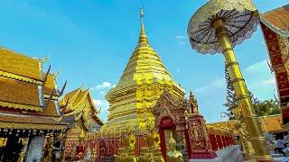 Храм Дой Сутхеп в Чиангмай. Путешествие по Таиланду 2020.