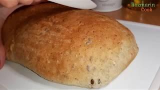 Хлеб с отрубями. Bran bread. Постный. Очень вкусный и полезный хлеб
