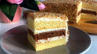 Простой Домашний Торт рецепт // Simple Homemade Cake Recipe