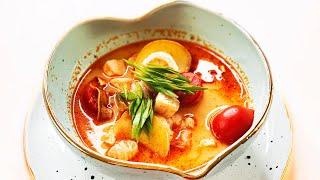 Том ям - легендарный тайский суп всего за 10 минут #shorts
