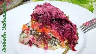 Такой простой и дешевый салат, оказался таким вкусным! Салат с морской капустой/Seaweed salad