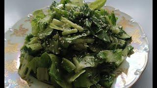 Դիետիկ #աղցաններ диетические #салаты без майонеза #dietary cabbage and corn salad