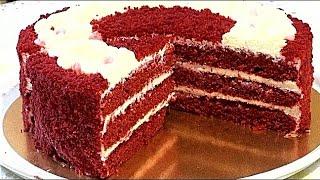 Технология приготовления торта КРАСНЫЙ БАРХАТ/Cake RED VELVET