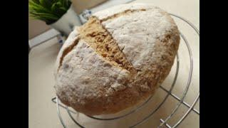 Бездрожжевой хлеб из цельнозерновой муки /yeast-free bread