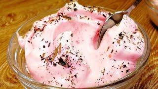 Летний Клубничный ВОСТОРГ - десерт из ТРЕХ ингредиентов - Круче Мороженого :)