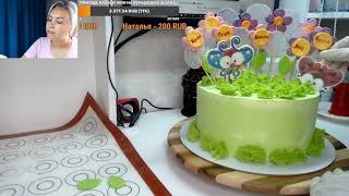 Оформление торта для детского сада_How to make cake for kindergarten_Como fazer um bolo para a crech