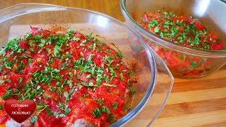 Тефтели в духовке в томатном соусе .Очень вкусный рецепт