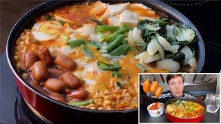Как вкусно готовить КОРЕЙСКИЙ РАМЁН - Рецепт и Мукбанг 먹방 | Korean Ramyeon Recipe & Mukbang