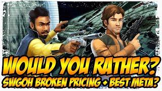 The absolute failure that is SWGOH pack pricing, and the most FUN metas ever!