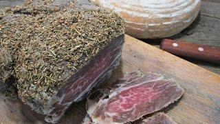 Как приготовить вяленое мясо в домашних условиях | Вяленое мясо. Рецепт | Мраморное мясо