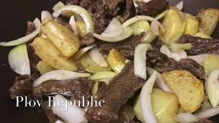 Мясо с картошкой в казане Казан кебаб Простые рецепты cooking