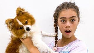 Настя Артем и Мия -истории для детей про собачку Марти