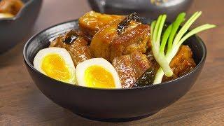 КАКУНИ / KAKUNI - нежнейшая тушеная свиная грудинка по-японски. Рецепт от Всегда Вкусно!