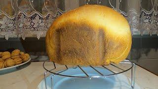 Домашний очень вкусный пышный и нежный хлеб в хлебопечке | Homemade delicious bread in a bread maker