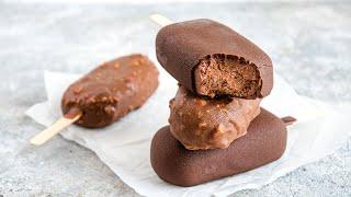 В магазине такое НЕ КУПИШЬ! Шоколадное Мороженое ЭСКИМО + 2 рецепта глазури (классика и гурмэ)