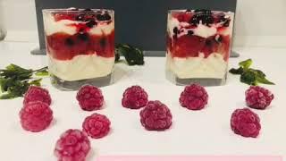 ВКУСНЕЙШИЙ Сливочный десерт с ягодами - Домашний рецепт ягодный десерт!