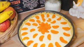 Если любите МАНДАРИНЫ, приготовьте этот ПИРОГ на Новый год 2021 ! СМЕТАННЫЙ пирог с мандаринами