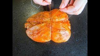 Просто свяжите ТРИ куриные грудки / Идеальное мясо для бутербродов — вместо колбасы!