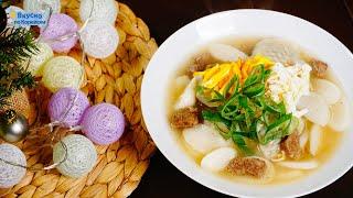 ТТОККУК. Рецепт корейского традиционного супа на новый год. | корейская еда