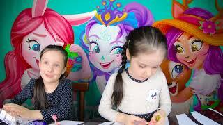 #enchantimals #dolls #детям                   Мини куклы Enchantimals Petal Park)Видео для девочек)