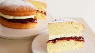 How to make Victoria sponge cake / very delicious cake