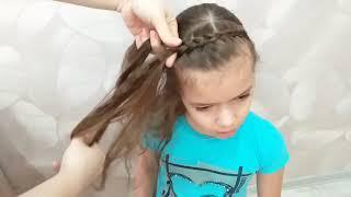 Прически для девочек в садик в школу Hairstyle for girls for school
