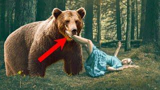 Использованную девушку увезли в лес и выкинули. Думали помрет, а ее нашел медведь..