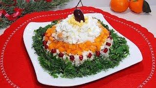 Вкусный Салат на праздничный стол из простых продуктов