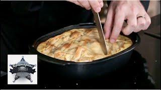 Теплый картофельный пирог с сельдью. Видео рецепт от шеф-повара