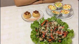 Гульназ кулинар от бога!Воздушный пудинг и диетический салат